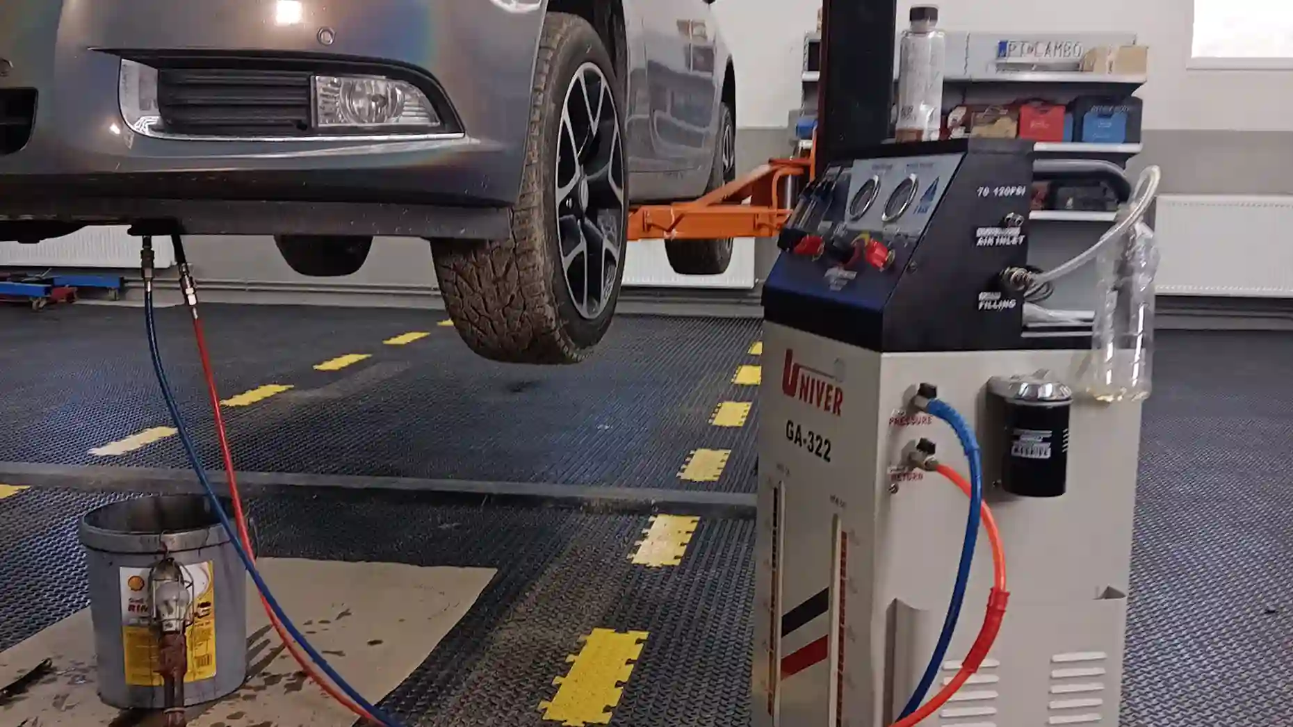 dynamická výmena oleja automatickej prevodovky